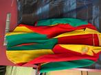 Carnavalsjassen rood geel groen dames en heren, Kleding | Dames, Ophalen of Verzenden, Gedragen, Maat 38/40 (M), Carnaval