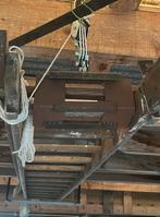 2 delige houten schuifladder ( 2 x 3,5 m 2 x 14), Ladder, Gebruikt, Ophalen