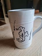Keramiek mok 1950 zeepaardje vintage, Ophalen of Verzenden, Keramiek, Overige stijlen, Kop(pen) en/of Schotel(s)