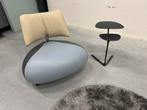 Nieuw Leolux Pallone Fauteuil Grijs Blauw design stoel