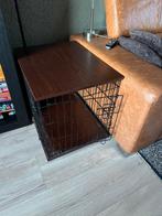 Hondenbench met ombouw, Dieren en Toebehoren, Ophalen, Zo goed als nieuw
