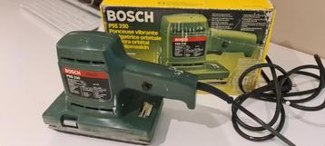 Bosch pss 230 vlakschuurmachine beschikbaar voor biedingen