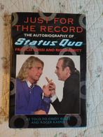 Status Quo boek gesigneerd Rossi & Parfitt, Verzamelen, Ophalen, Zo goed als nieuw, Boek, Tijdschrift of Artikel, Gesigneerd