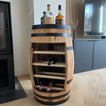Wijnrek “Sauvignon Blanc” – Handgemaakt uit Kastanjehouten W beschikbaar voor biedingen