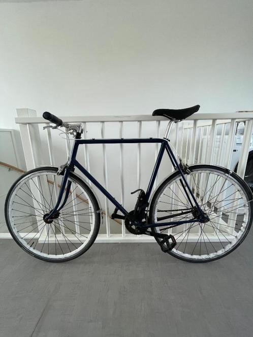 Fixie fiets, Fietsen en Brommers, Fietsen | Racefietsen, Gebruikt, Overige merken, Minder dan 10 versnellingen, Staal, 65 cm of meer