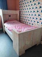 Steigerhouten bed 200 x 90 cm incl. elektrische lattenbodem, Kinderen en Baby's, Kinderkamer | Bedden, Ophalen, 180 cm of meer