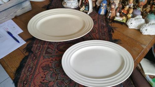 2 mooie gave ovalen serveerschalen boch, Antiek en Kunst, Antiek | Servies los, Ophalen of Verzenden