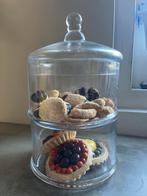 Glazen pot incl nep koekjes, Ophalen of Verzenden, Zo goed als nieuw