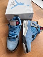 Air Jordan 4 Retro University Blue - Maat 44, Kleding | Heren, Schoenen, Sneakers of Gympen, Gedragen, Nike Air Jordan, Verzenden