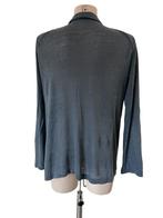 Pauw linnen vest M, Kleding | Dames, Truien en Vesten, Maat 38/40 (M), Blauw, Pauw, Ophalen of Verzenden