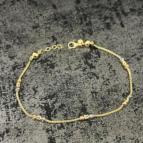 14k gouden armband nieuw italy, Sieraden, Tassen en Uiterlijk, Armbanden, Nieuw, Goud, Ophalen of Verzenden