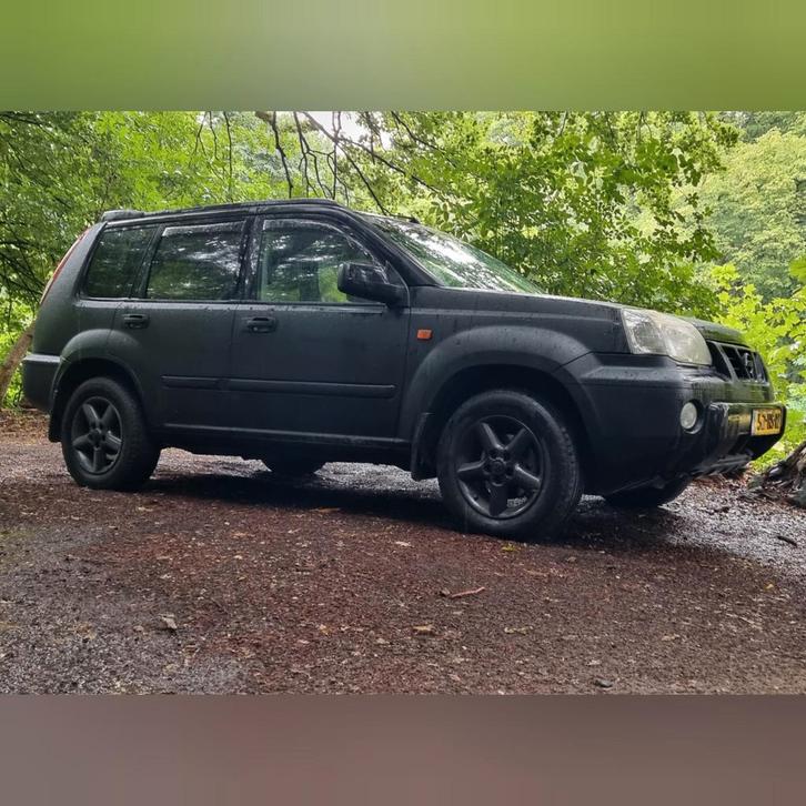 Nissan X-Trail 2.0 4WD 140PK 2001 Zwart, Auto's, Nissan, Particulier, X-Trail, 4x4, ABS, Airbags, Airconditioning, Android Auto