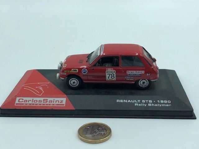 Renault 5TS 1980, Hobby en Vrije tijd, Modelauto's | 1:43, Gebruikt, Auto, Overige merken, Ophalen of Verzenden
