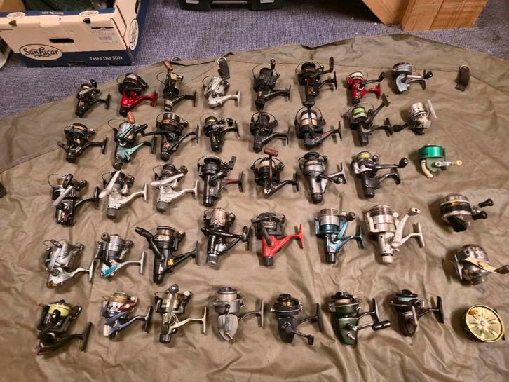 GERESERVEERD, Watersport en Boten, Hengelsport | Algemeen, Gebruikt, Molen, Ophalen of Verzenden