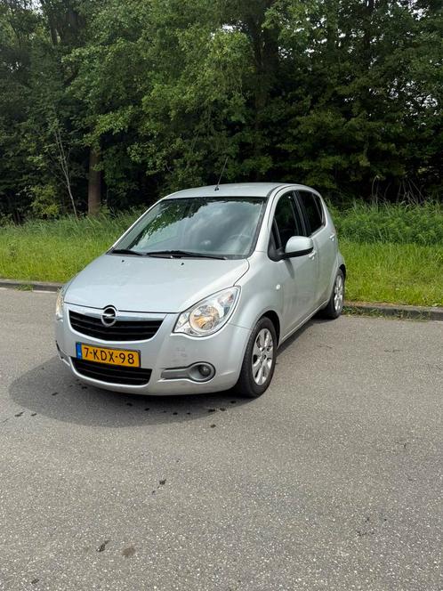 Opel Agila 1.2 automaat,trekhaak,NAP!, Auto's, Opel, Bedrijf, Agila, Benzine, C, Hatchback, Automaat, Geïmporteerd, Zilver of Grijs