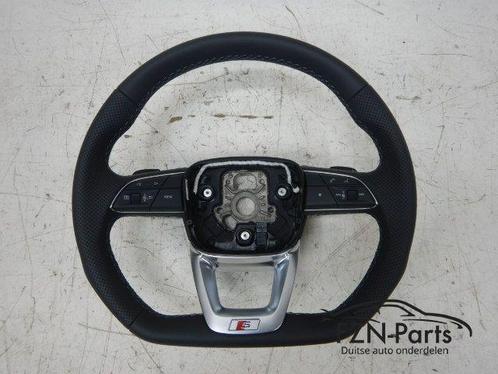 Audi Q7 Q8 4M0 S-Line Stuur MF+F1+VIEW Leer Leder Leren, Auto-onderdelen, Besturing, Gebruikt, Ophalen of Verzenden