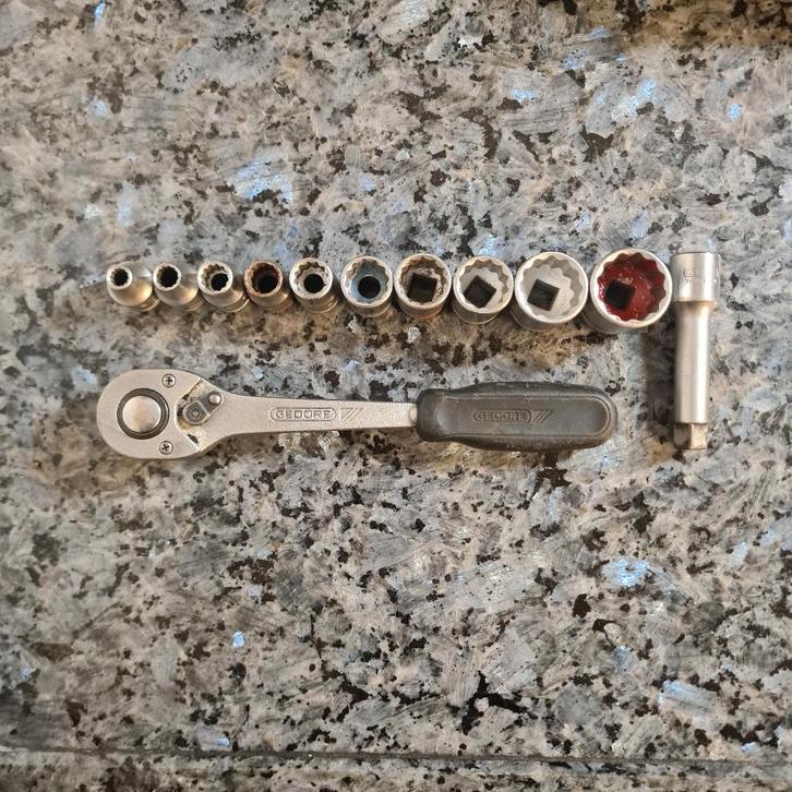 Gedore doppenset, Auto diversen, Autogereedschap, Ophalen of Verzenden