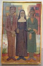 = GESIGNEERD = 130 x 90 cm = de visite =, Ophalen