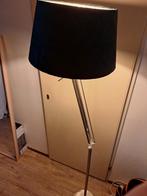 Vloerlamp met velvet lampenkap, Huis en Inrichting, Lampen | Vloerlampen, Gebruikt, Ophalen