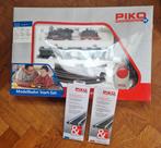 PIKO STARTSET + EXTRA RAILS, Overige merken, Gelijkstroom, Rails, Ophalen of Verzenden