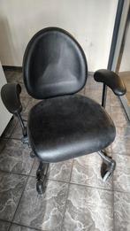 Trippelstoel Vela tango 100 met gasveer in zwart, Huis en Inrichting, Stoelen, Ophalen, Zwart, Zo goed als nieuw, Eén