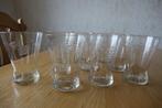 Glazen geslepen, Huis en Inrichting, Keuken | Servies, Ophalen, Glas of Glazen, Gebruikt, Glas
