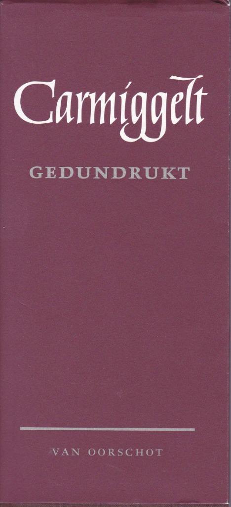 Gedundrukt - Carmiggelt, Boeken, Literatuur, Zo goed als nieuw, Nederland, Ophalen of Verzenden