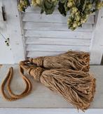 Oude Franse kwasten, embrasse hennep brocante, Ophalen of Verzenden