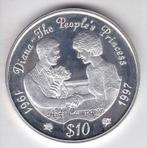 Sierra Leone, 10 dollar, 1997, zilver, Postzegels en Munten, Munten | Afrika, Zilver, Ophalen of Verzenden, Losse munt, Overige landen