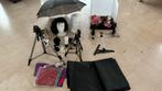 Foto studio voor kleine voorwerpen, Ophalen of Verzenden, Zo goed als nieuw, Complete fotostudio