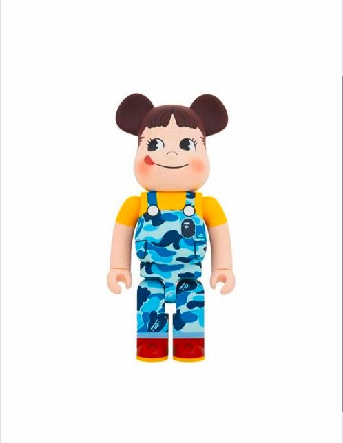 Medicom Bearbrick Bape x Pekochan 1000% (Blue), Antiek en Kunst, Kunst | Designobjecten, Ophalen of Verzenden