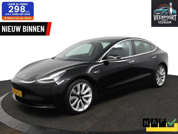 Tesla Model 3 Standard RWD 60 kWh Camera Airco Adap Cruise, Auto's, Tesla, Bedrijf, Te koop, Model 3, ABS, Adaptive Cruise Control