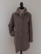 Mabrun gemeleerde wol mix mantel maat XL, Kleding | Dames, Jassen | Winter, Mabrun, Beige, Maat 42/44 (L), Ophalen of Verzenden