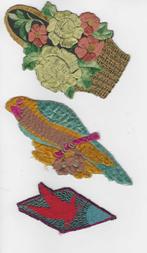 opnaaibare textiel applicaties lot   12, Antiek en Kunst, Verzenden