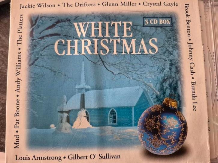 CD Box Kerstliedjes - 3 Stuks, Cd's en Dvd's, Cd's | Kerst en Sinterklaas, Zo goed als nieuw, Kerst, Boxset, Ophalen of Verzenden