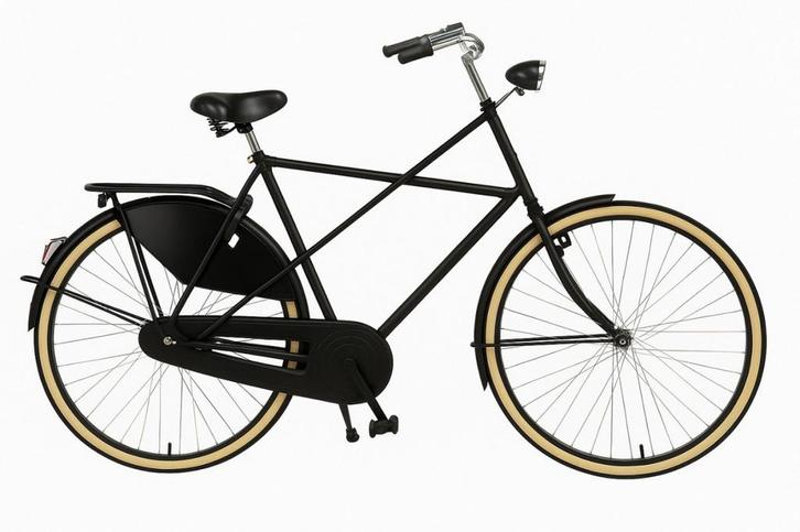 Azor Kruis Heren Carolina NN3D Heren Zwart 61cm 2025, Fietsen en Brommers, Fietsen | Heren | Herenfietsen, Nieuw, Overige merken