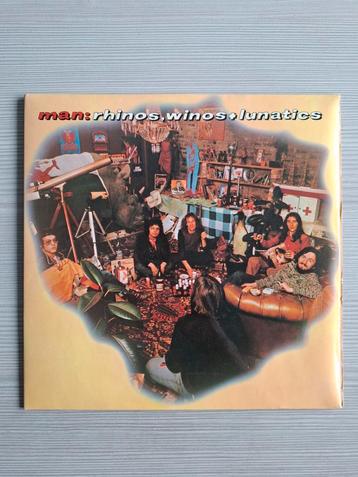 MAN - Rhinos, Winos And Lunatics LP. beschikbaar voor biedingen