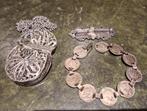 lot oude sieraden, Sieraden, Tassen en Uiterlijk, Verzenden, Zilver, Overige typen