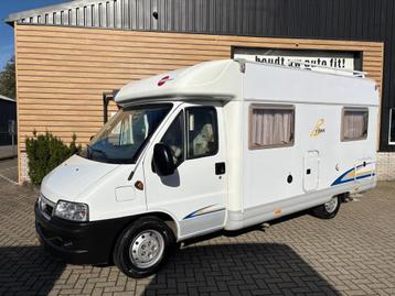 zeer mooie Bürstner T585 vastbed/weinig km beschikbaar voor biedingen