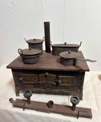 Marklin antiek speelgoed fornuis metalen kinderfornuis 1900, Ophalen