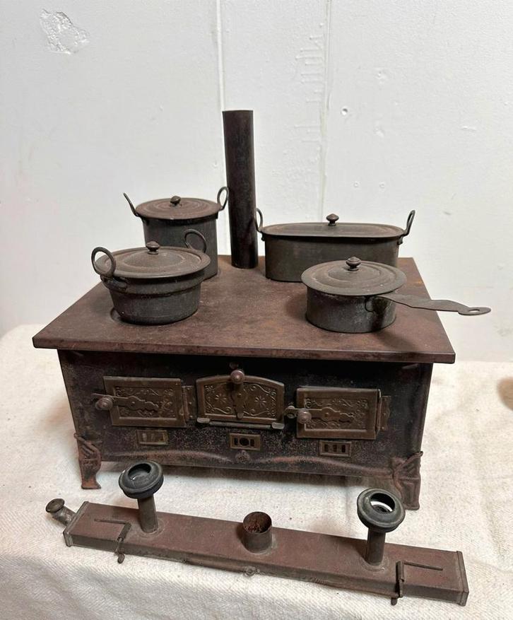 Marklin antiek speelgoed fornuis metalen kinderfornuis 1900, Antiek en Kunst, Antiek | Speelgoed, Ophalen