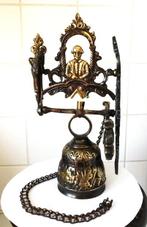 Klok klooster Brons Duo color Frankrijk Antiek✨🎵💑💎🤗🎁👌, Antiek en Kunst, Ophalen of Verzenden, Brons