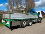 VOLVO FE 6x2 HMF 15 TM kraan, Auto's, Vrachtwagens, Euro 5, Stof, Zwart, Trekhaak