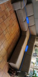 Hoek bank licht grijs, Huis en Inrichting, Banken | Sofa's en Chaises Longues, Ophalen, Zo goed als nieuw, Vierpersoons of meer