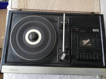 Erres 6970 Stereotoren Platenspeler/Radio/Cassette beschikbaar voor biedingen
