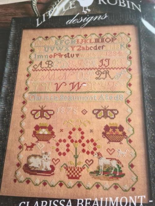 borduurpatronen Little Robin Designs Heartstring Samplery, Hobby en Vrije tijd, Borduren en Borduurmachines, Nieuw, Patroon, Ophalen of Verzenden