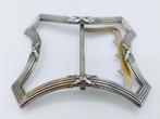 Zilveren gesp, art nouveau, Frankrijk