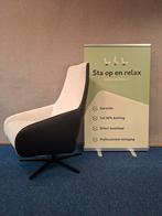 SHOWROOM MODEL relax fauteuil Prominent A-100 extra luxe, Stof, Ophalen of Verzenden, Zo goed als nieuw, Staopenrelax@gmail.com