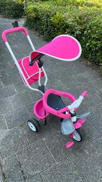 Smoby driewieler met duwstang, Ophalen, Gebruikt, Smoby, Duwstang
