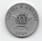 Cuba 20 centavos 1969 KM# 35.1 (1), Verzenden, Midden-Amerika, Losse munt
